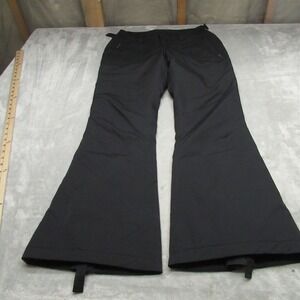 Spyder Ski Pants Women 10 Black Insulated Winter Outdoor Waterproof Snow 32x32